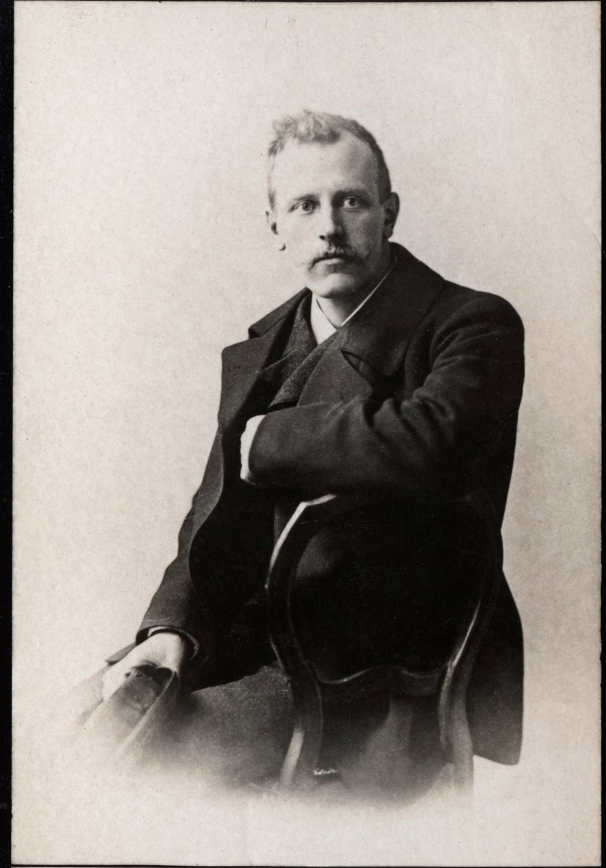 Portrait of Fridtjof Nansen in 1897 by French Photographer