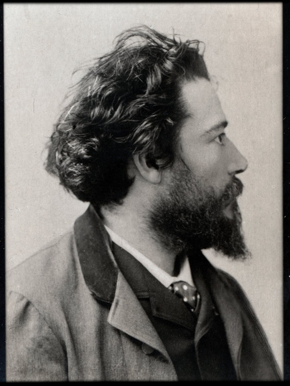 Portrait of Jean Francois Victor Aicard by French Photographer