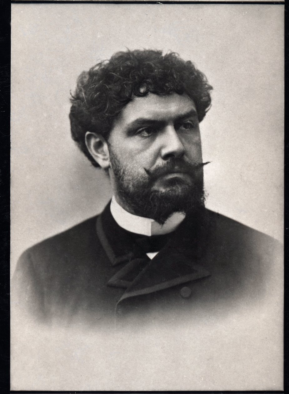 Portrait of Jean Richepin by French Photographer