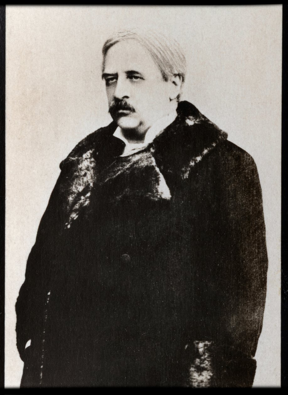 Portrait of Nils Adolf Erik Nordenskjold by French Photographer