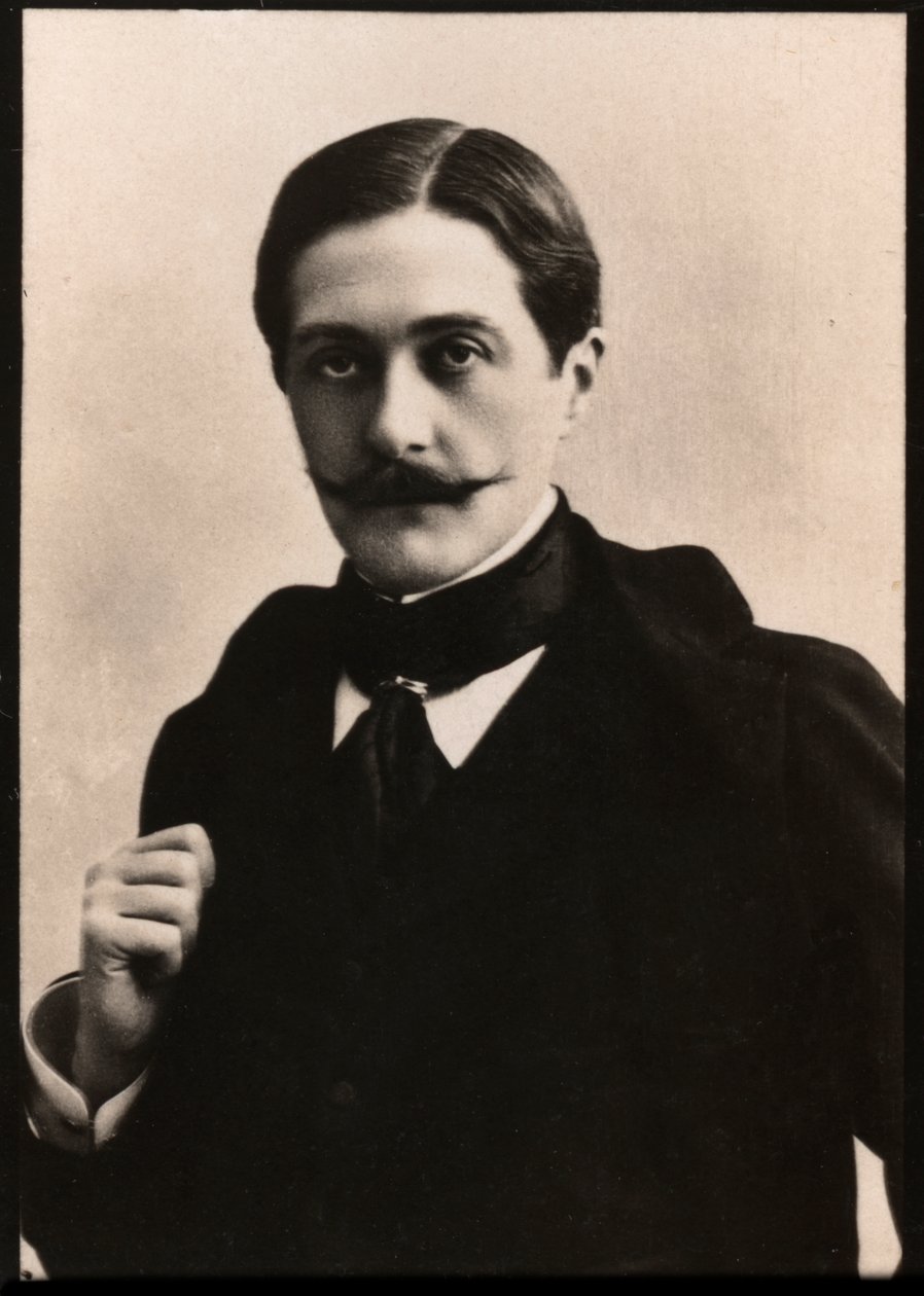 Portrait of Paul Hervieu by French Photographer