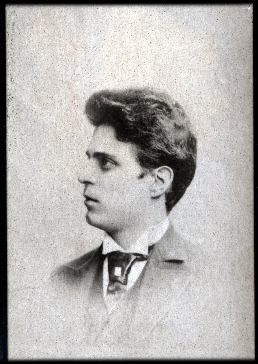 Portrait of Pietro Mascagni by French Photographer