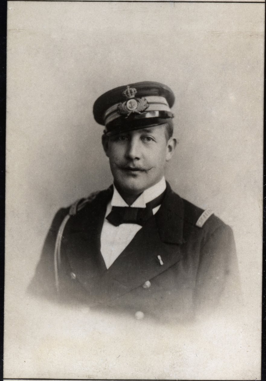 Portrait of Prince George of Greece and Denmark by French Photographer