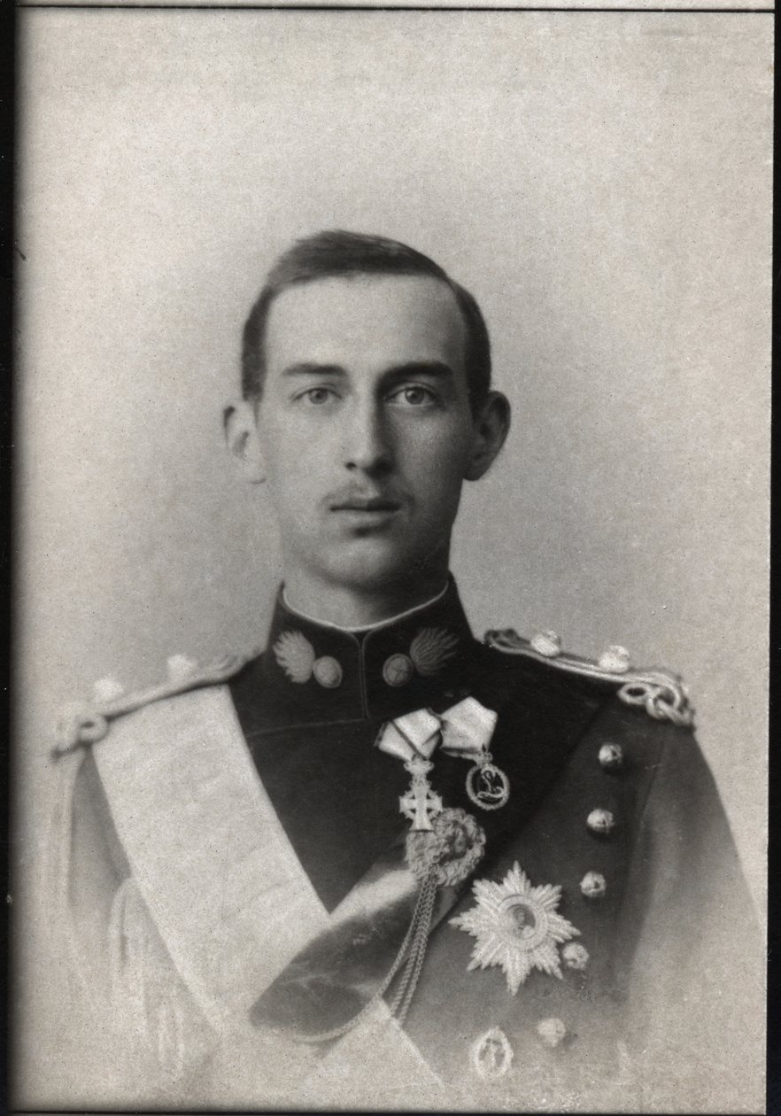 Portrait of Prince Nicholas of Greece and Denmark by French Photographer