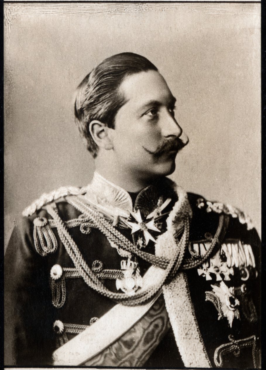 Portrait of Wilhelm II (1859-1941), German Emperor by French Photographer