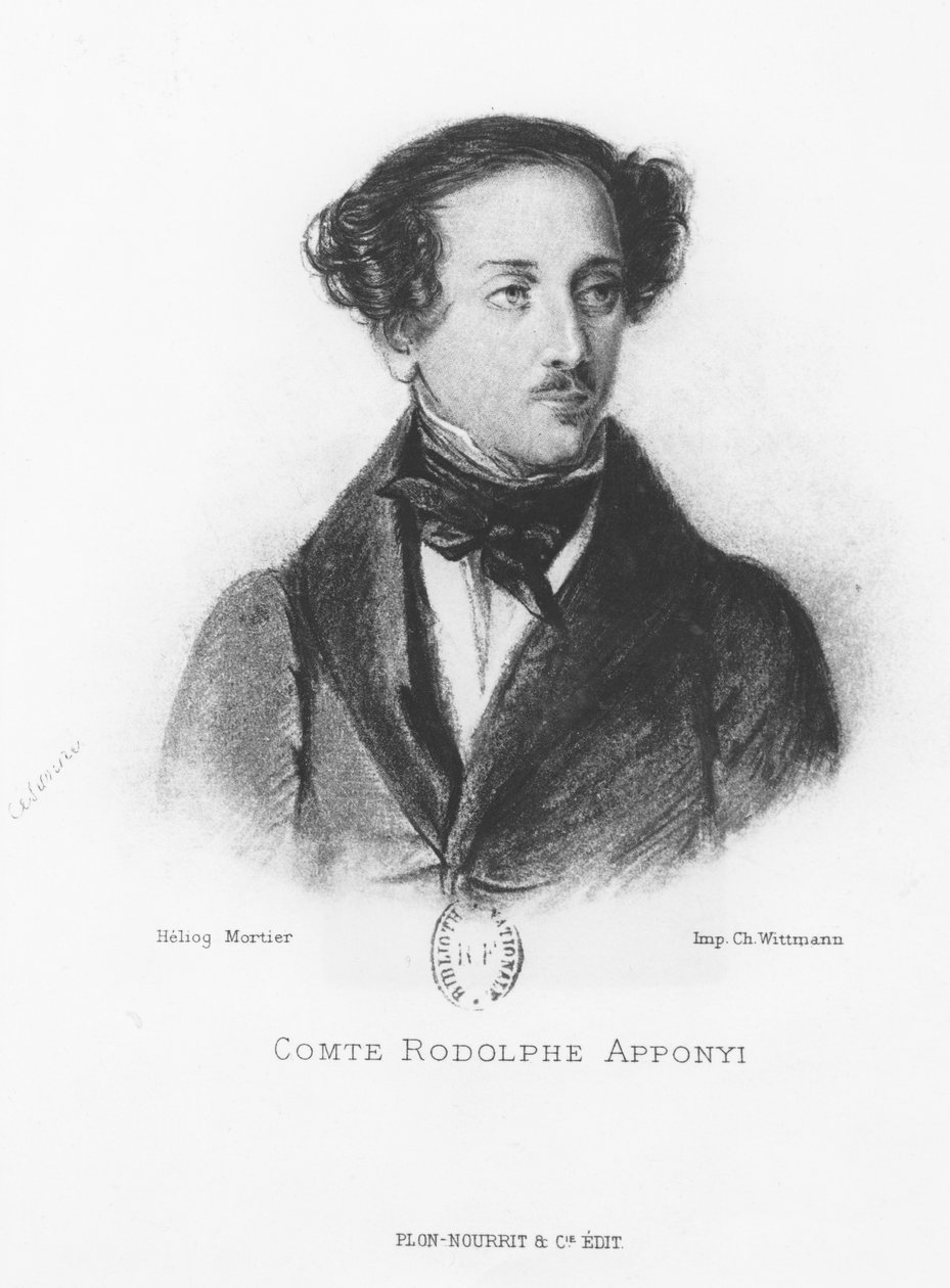 Count Rodolphe Apponyi by French School