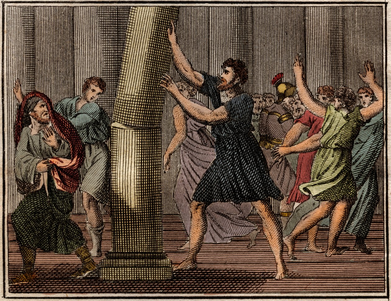 Extraordinary Strength of Milo of Croton by French School