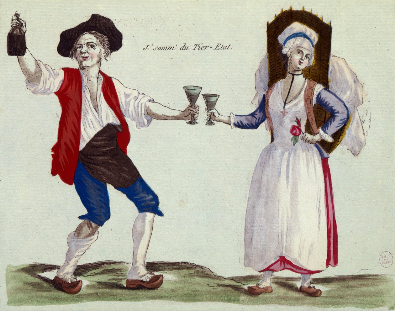 I Drink to the Third Estate by French School