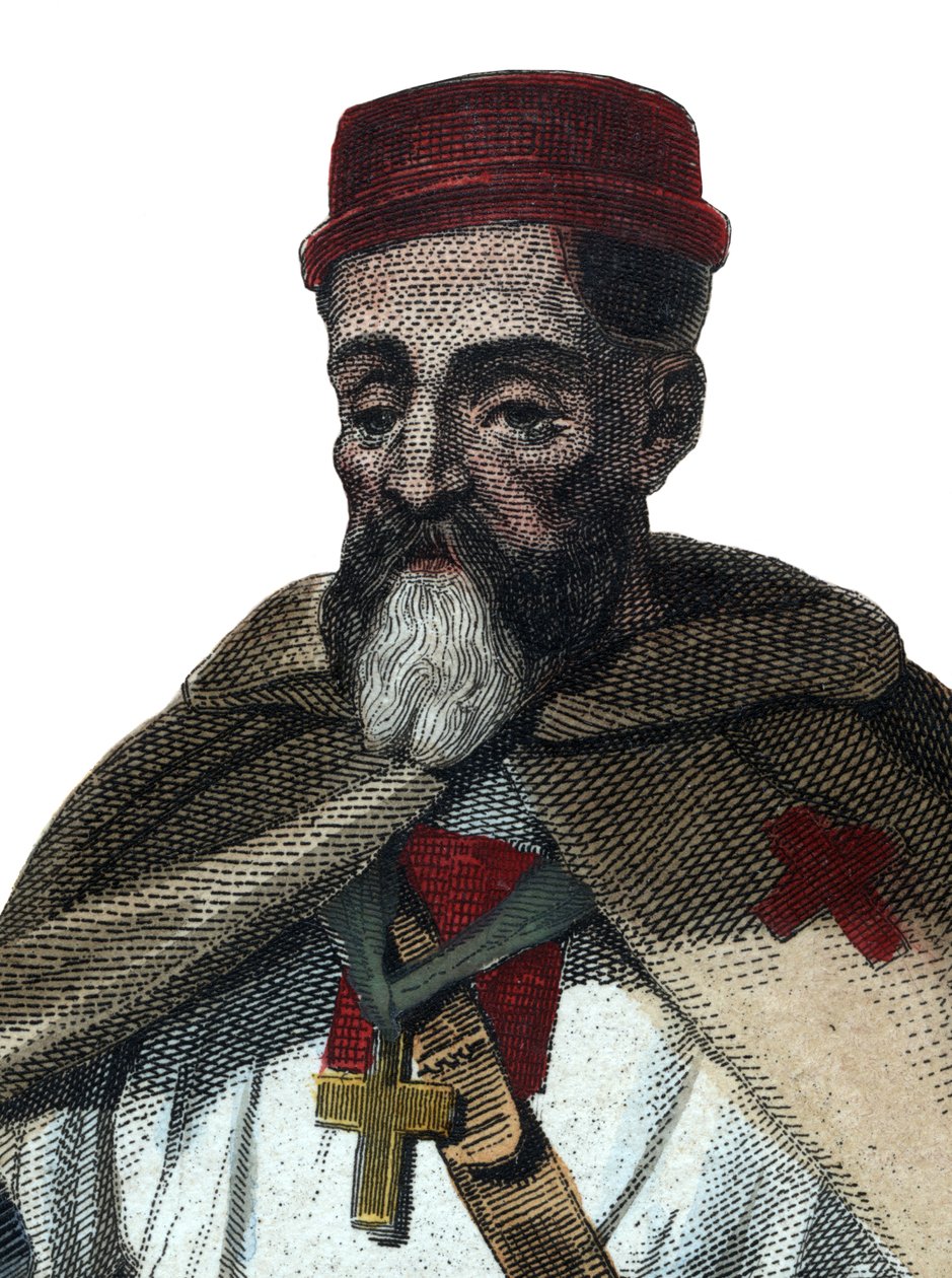 Portrait of Jacques of Molay, Grand Master of the Knights Templar by French School