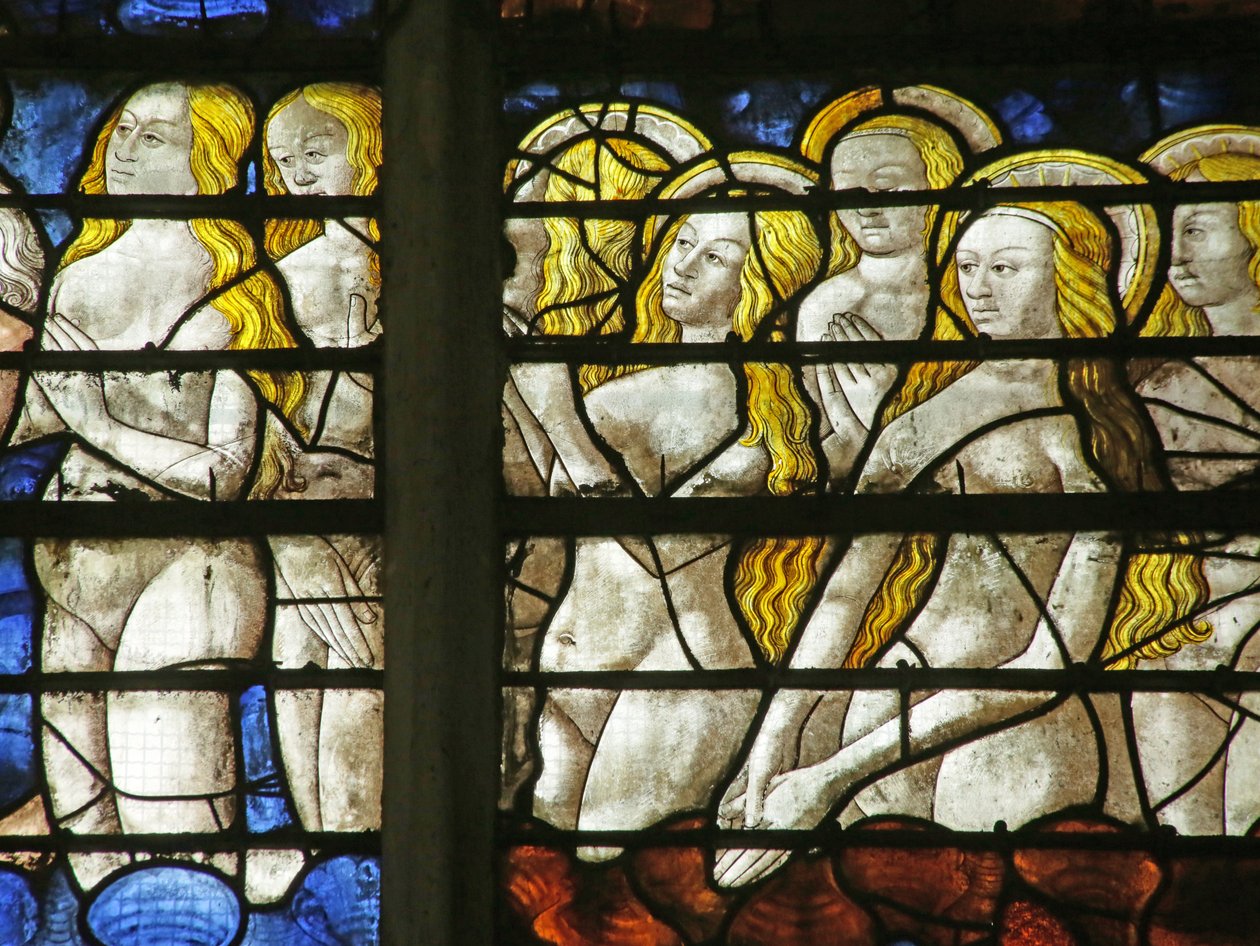 Saints and Others at the Second Coming, 1450 by French School