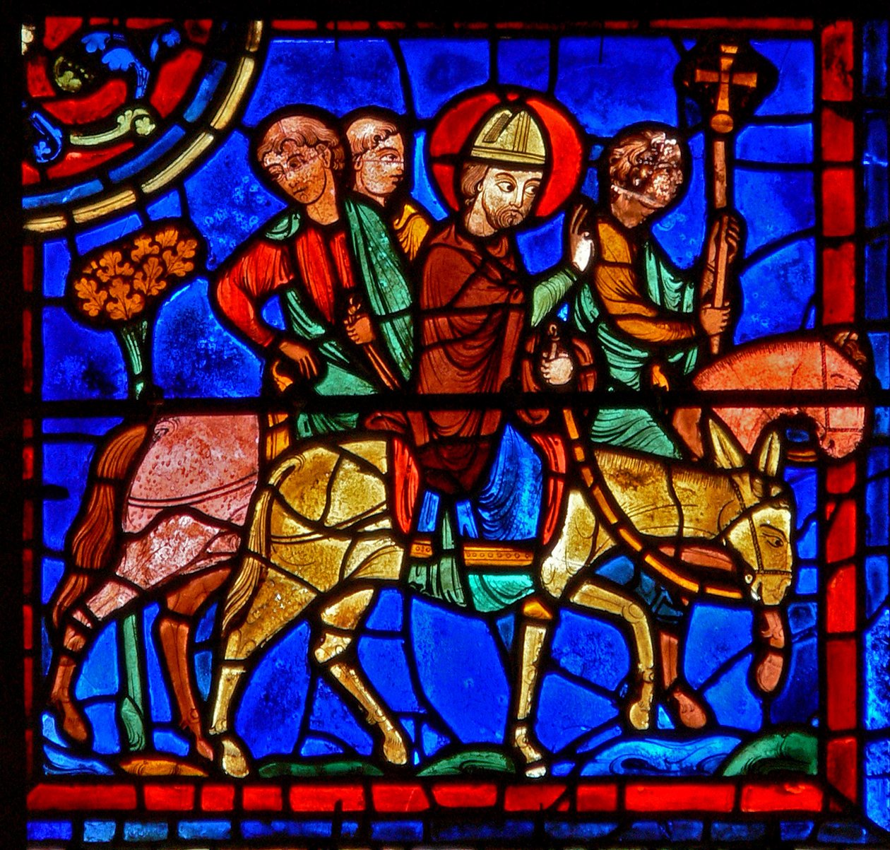 Scene from the Life of St. Martin, Chartres Cathedral by French School