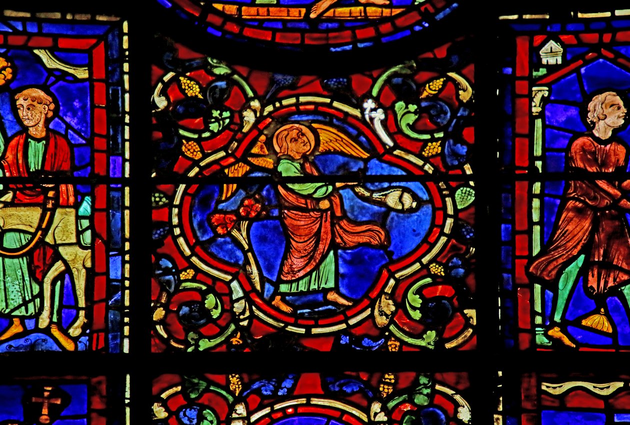 Scene from the Life of St. Martin, Chartres Cathedral by French School