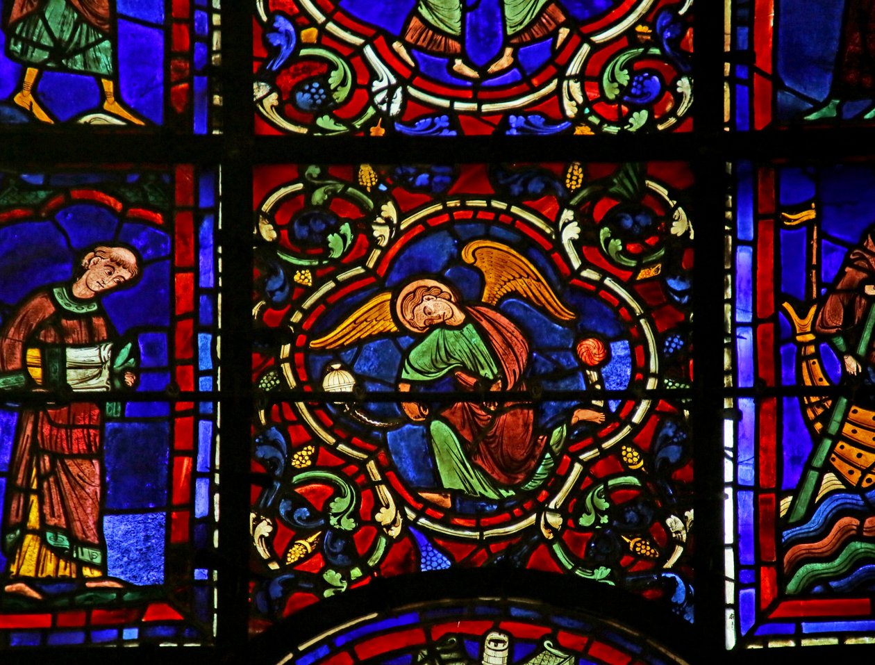 Scene from the Life of St. Martin, Chartres Cathedral by French School