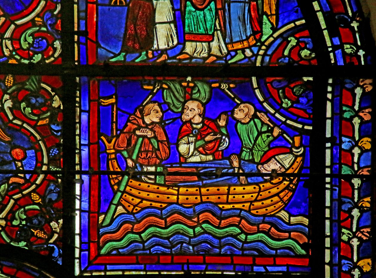 Scene from the Life of St. Martin, Chartres Cathedral by French School