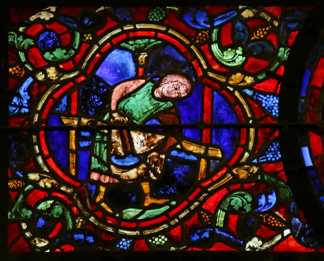 Shoemaker, Scene from the Life of St. Martin, Chartres Cathedral by French School