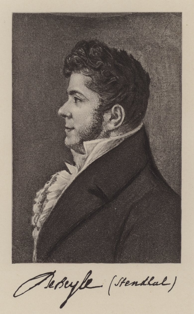 Stendhal (Marie-Henri Beyle), French Novelist by French School