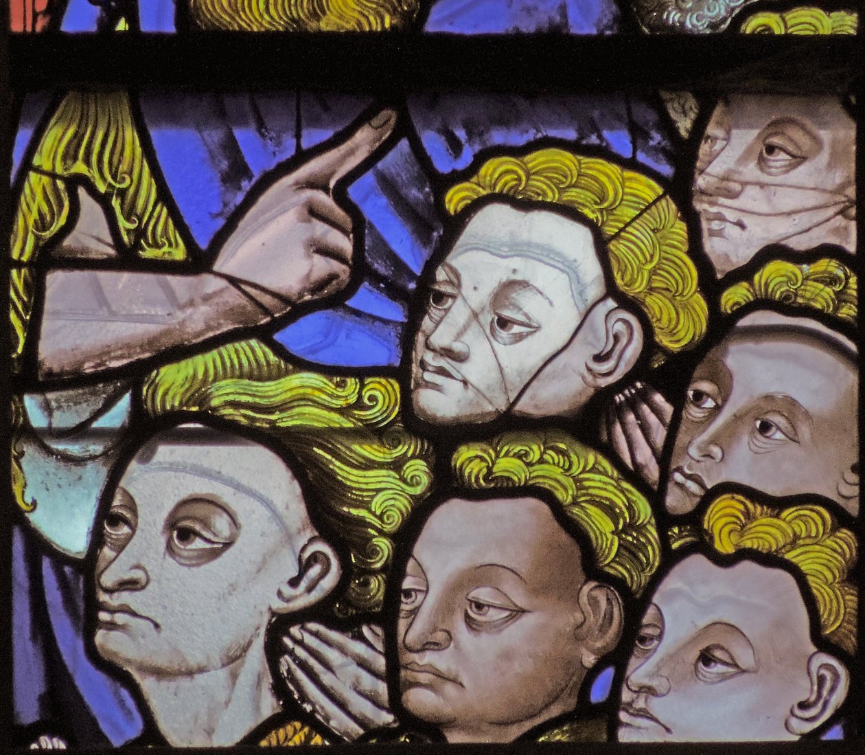 Window depicting Donors