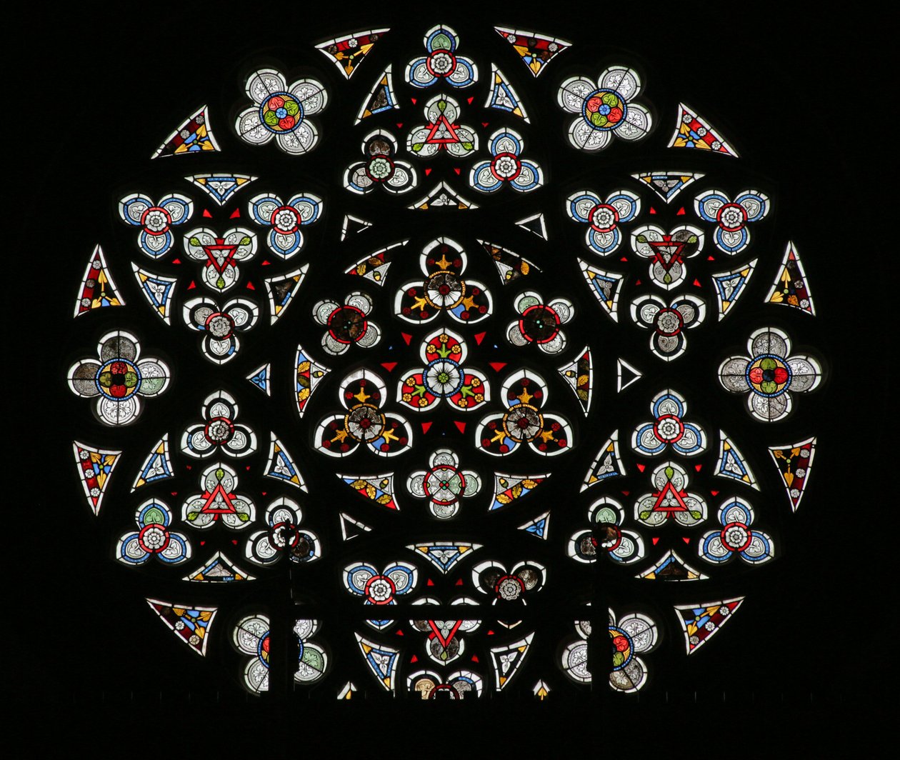 Window from the Church of St John the Baptist by French School