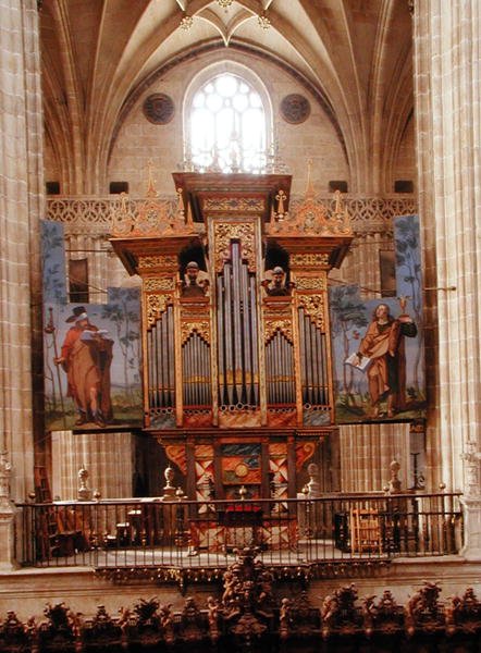Organ in the Catedral Nueva, c.1568 by Spanish School