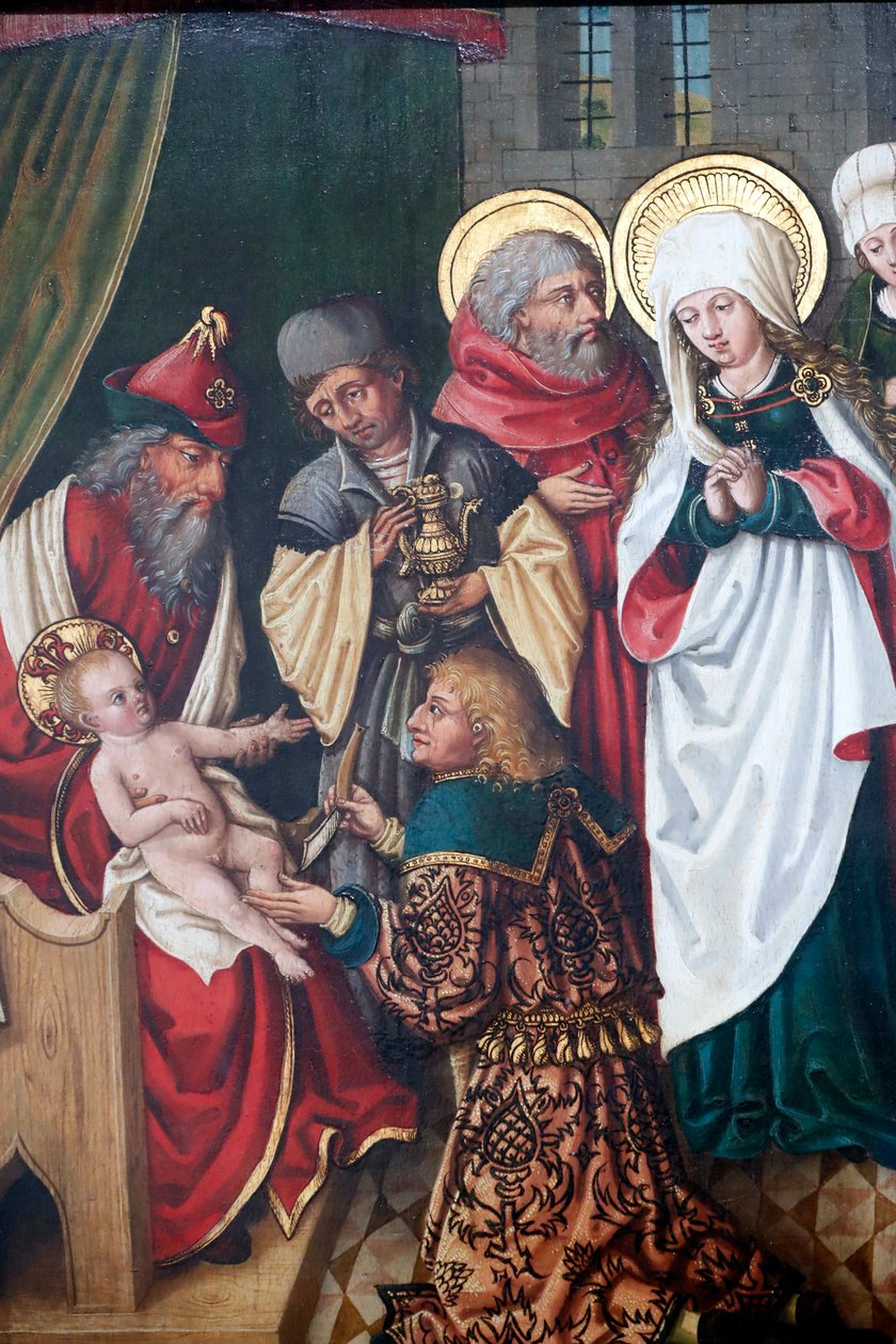 Circumcision of Christ (detail) by Unknown