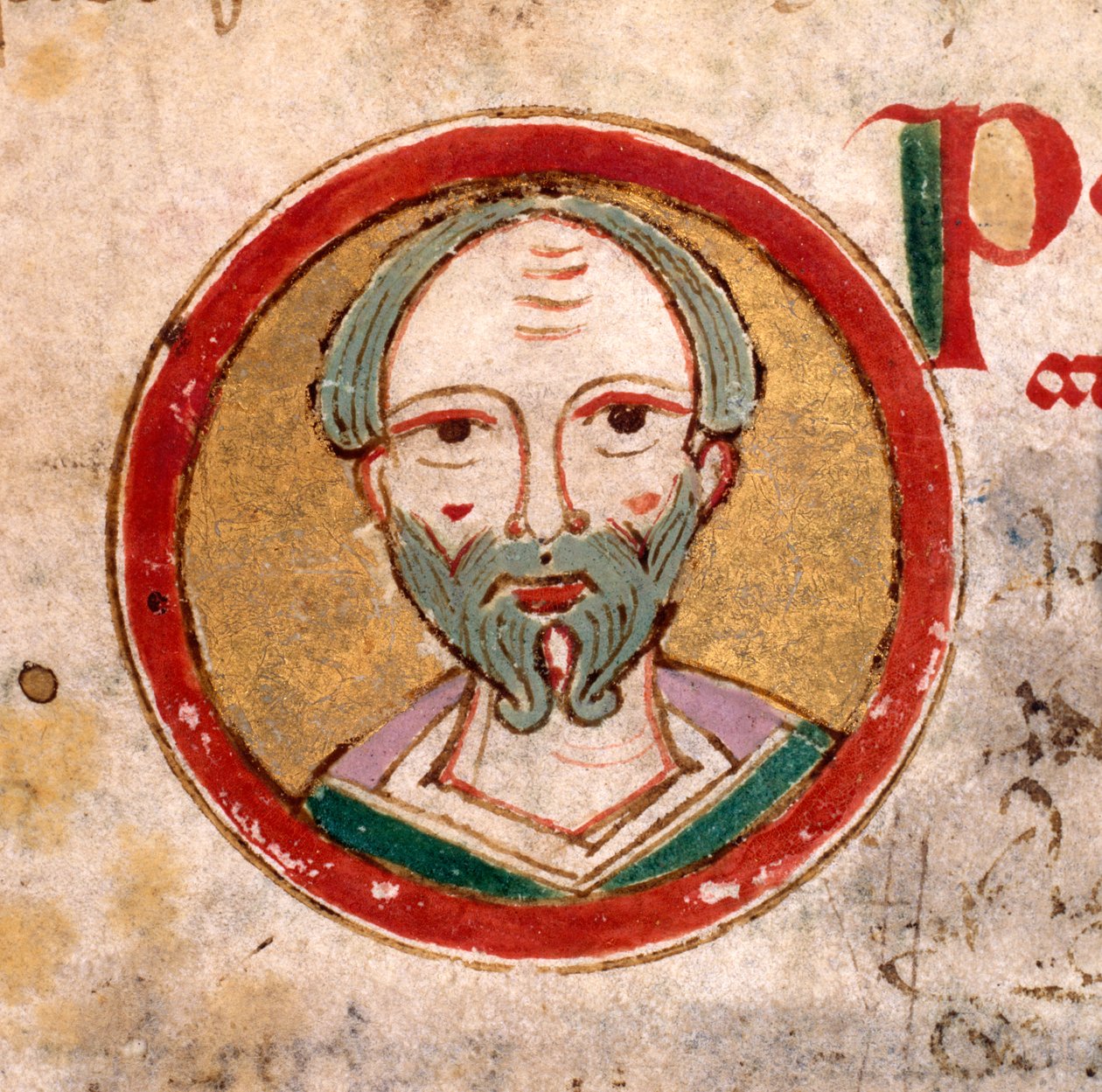 St. Nicholas of Bari: f.55r of the Obitarium Sancti Spiritus by Unknown