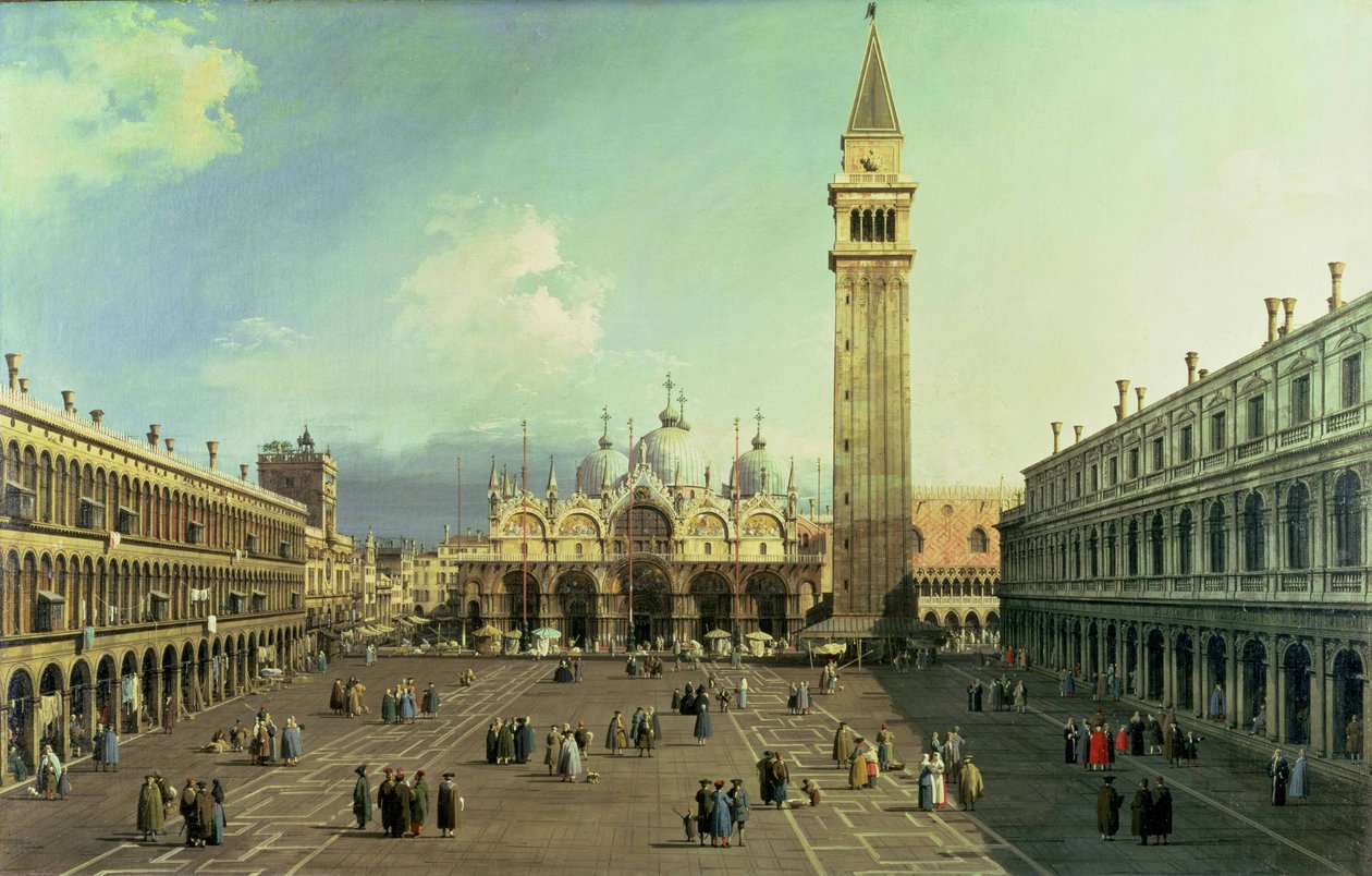 Piazza San Marco, Venice by Giovanni Antonio Canal