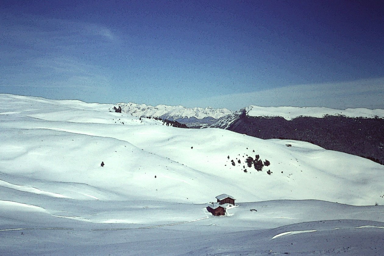 Snow in the Alps by Detlef B. Fischer