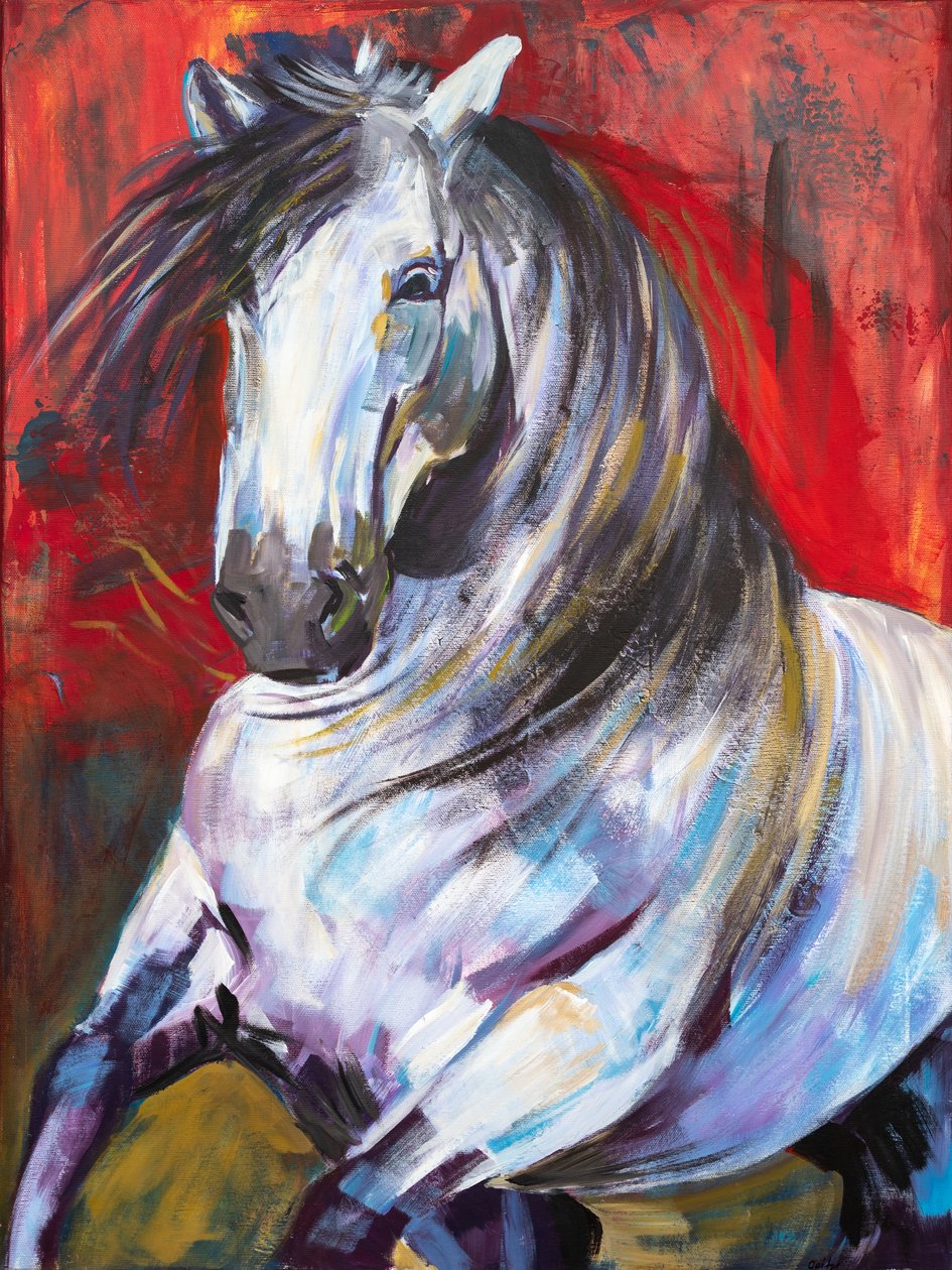 At a Gallop by H.Opitz