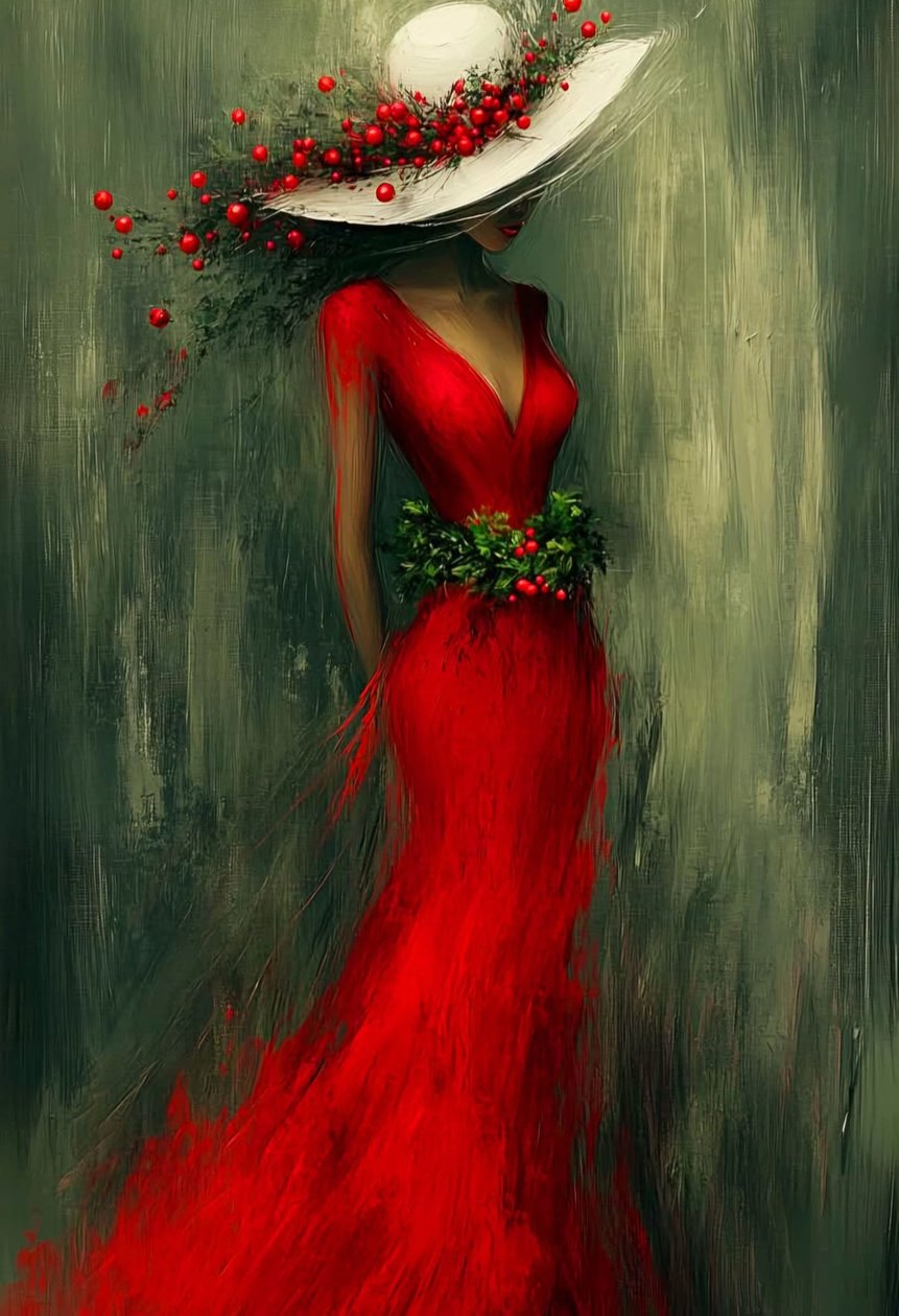 The Lady In Red by Blissful