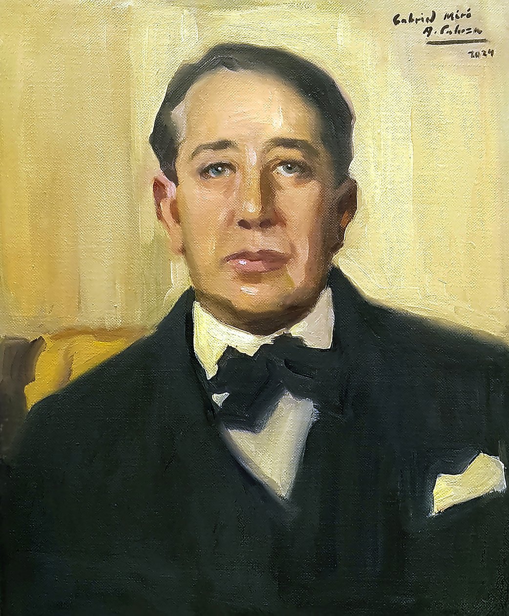 Portrait of Gabriel Miró by Alejandro Cabeza