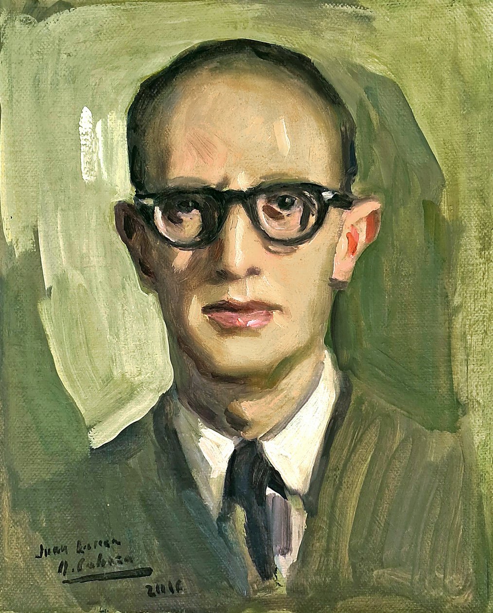 Juan Larrea Celayeta by Alejandro Cabeza