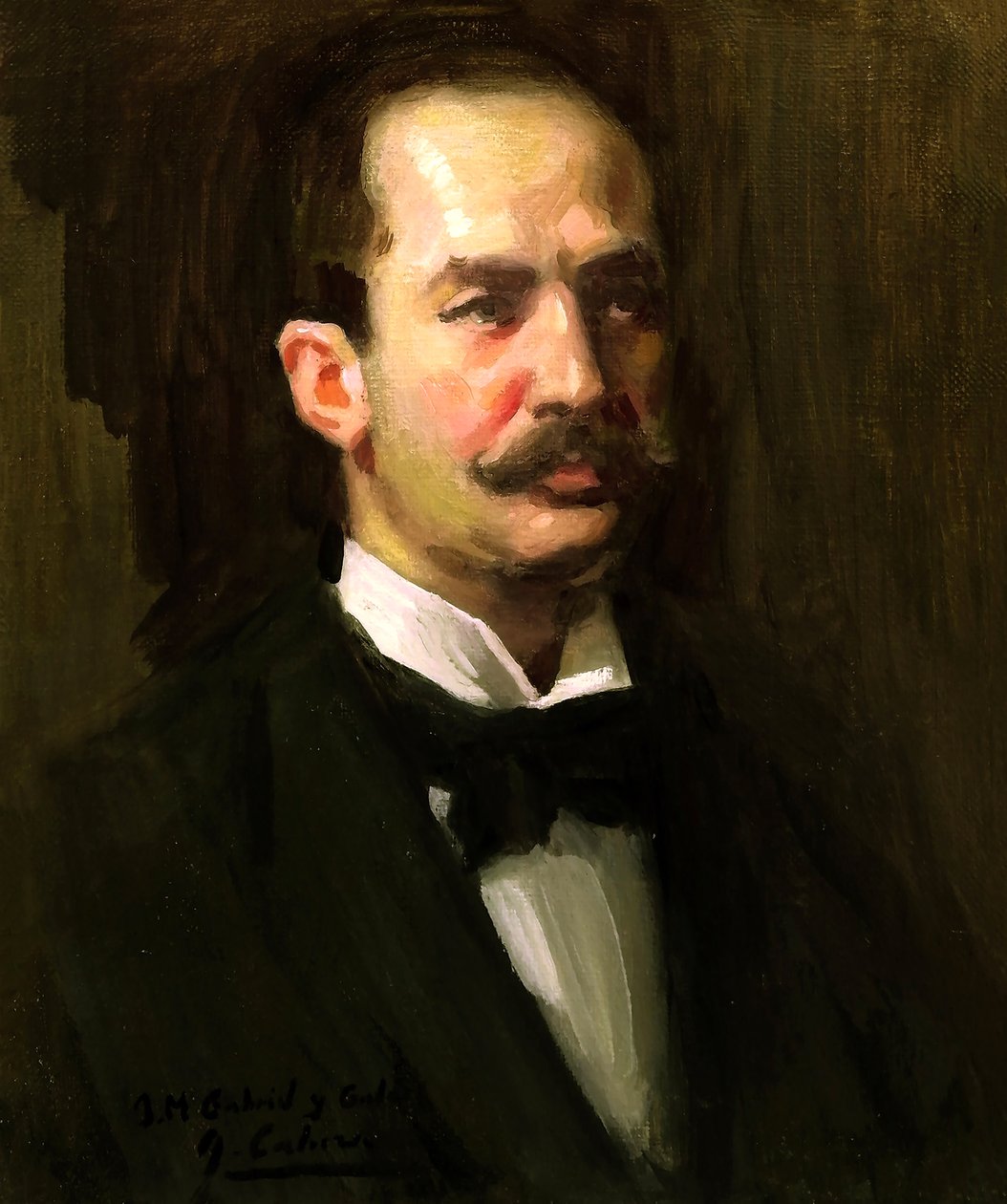 José María Gabriel y Galán by Alejandro Cabeza