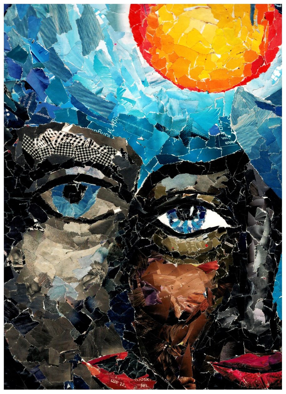Double Face in Mosaic by Phantalis