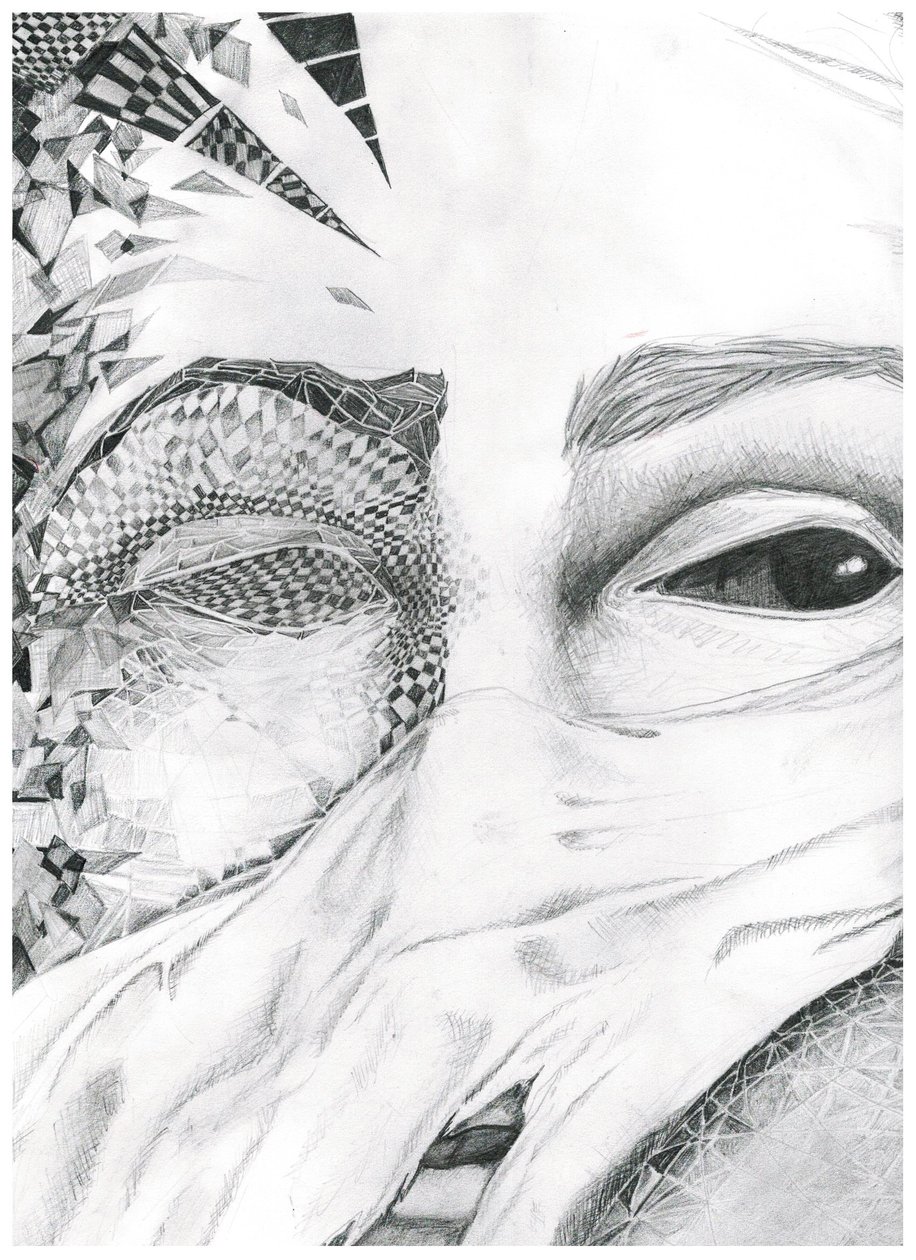 Mosaic Portrait by Phantalis
