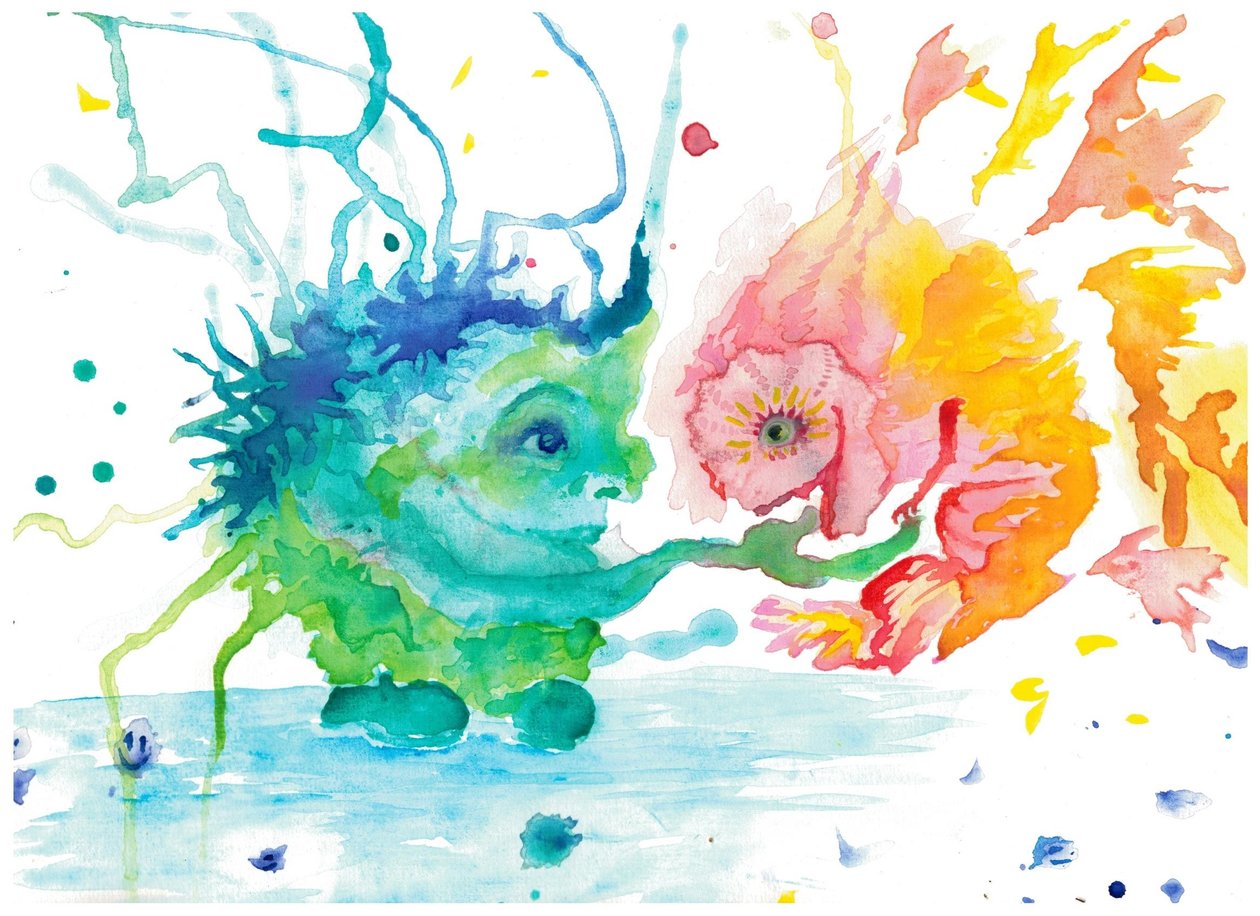 The Little Shrimp and Her Mr. Stain by Phantalis