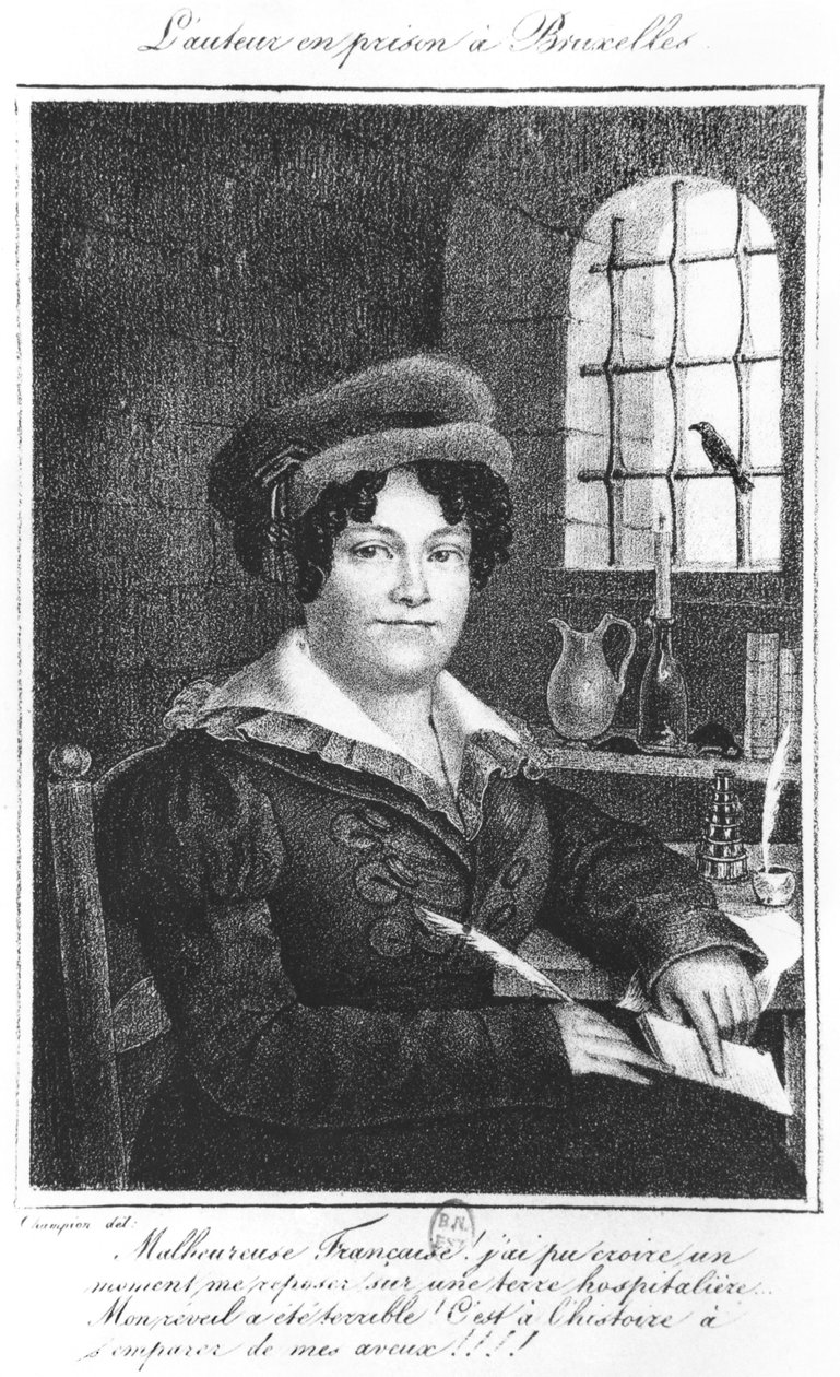 Miss Lenormand in prison by A Champion