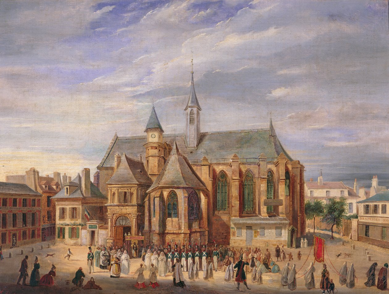 Pilgrimage to Notre-Dame de Boulogne by A. Duchaine