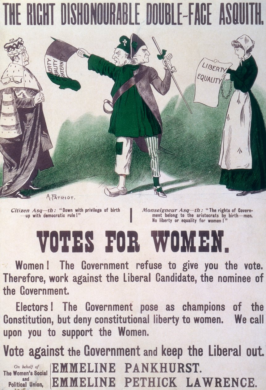 The Right Dishonourable Double-face Asquith by A Patriot