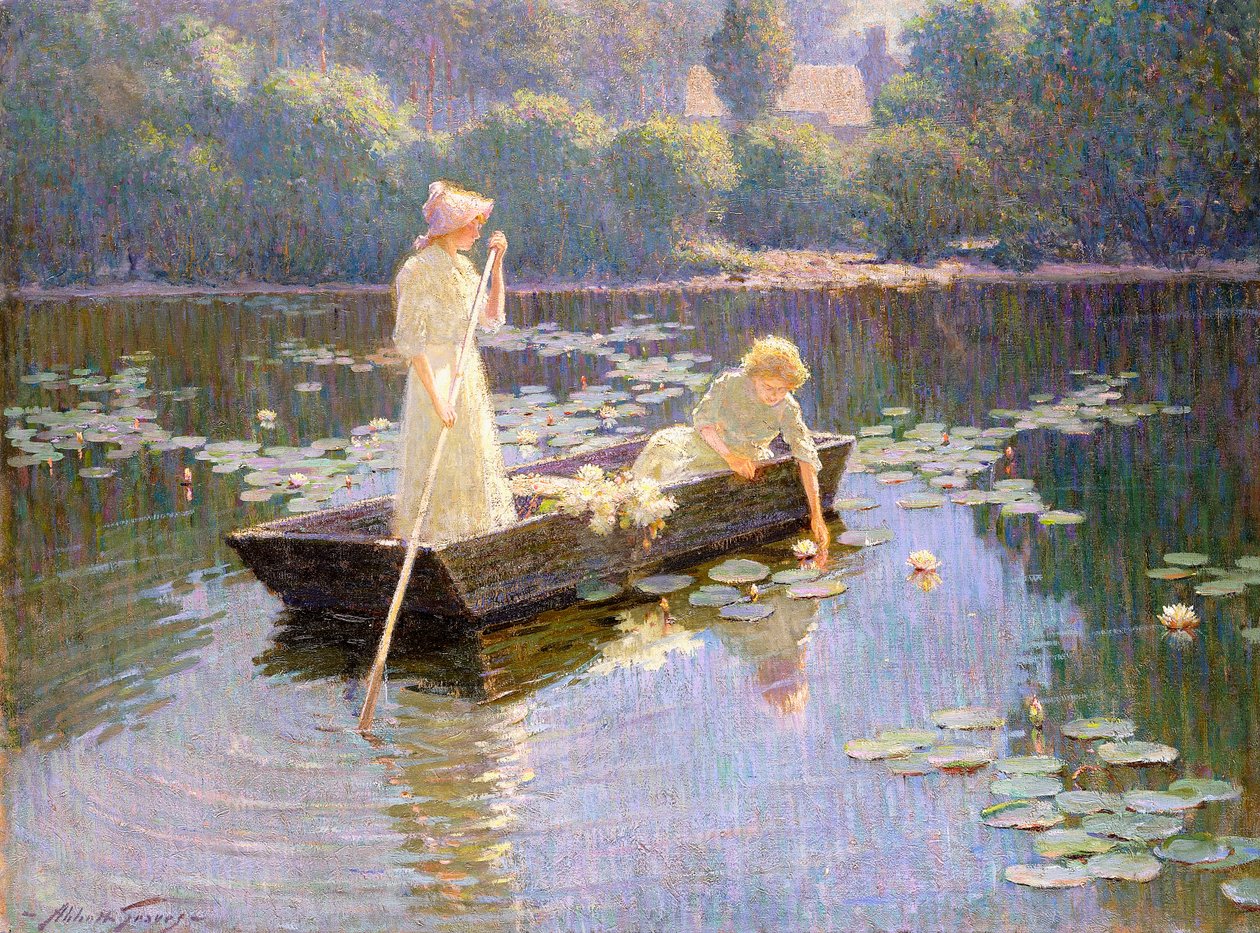 Pond Lillies by Abbott Fuller Graves