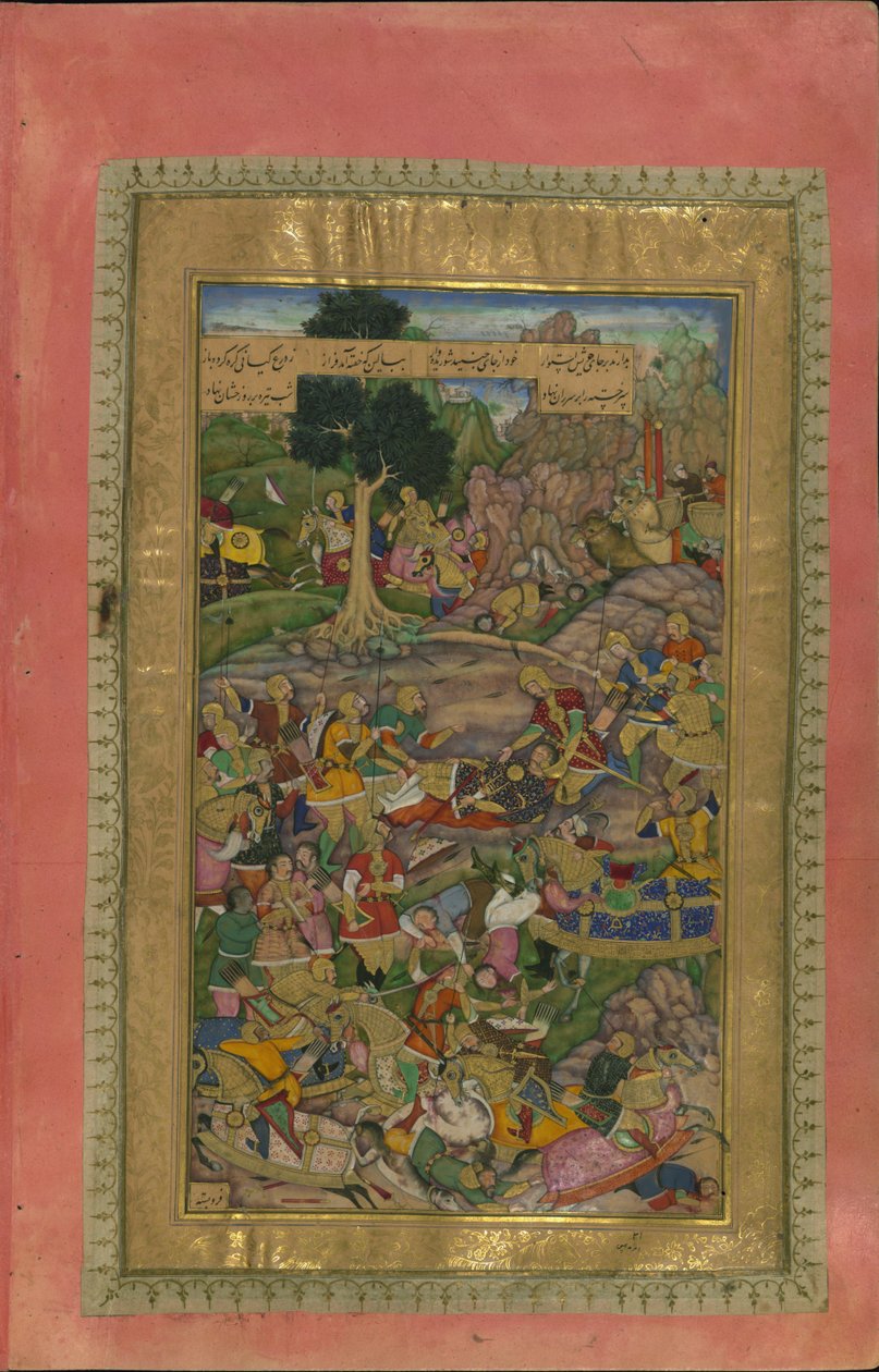 The Death of Darius by Abd al Rahim Art