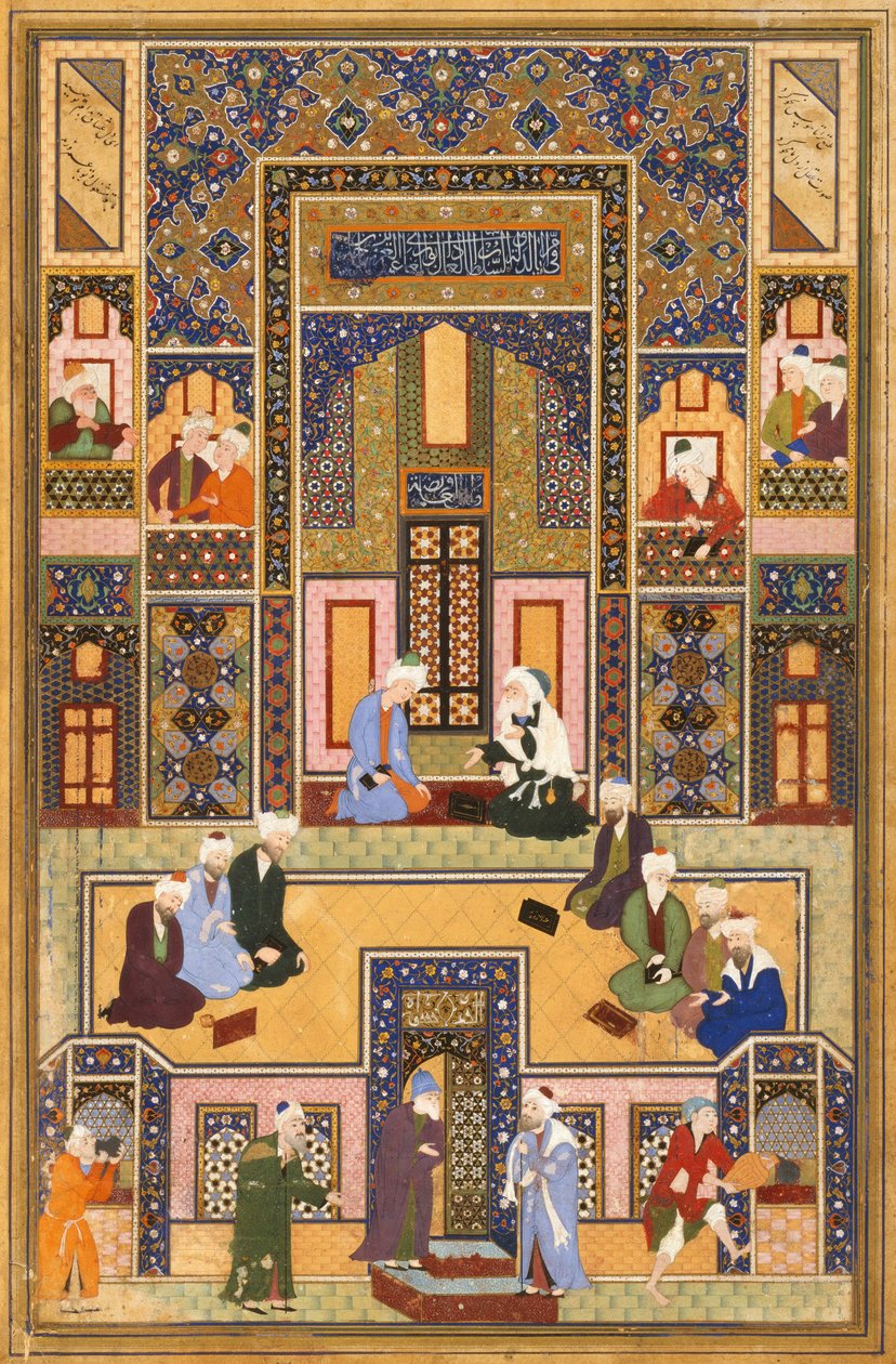 The Meeting of the Theologians by Abd Allah Musawwir