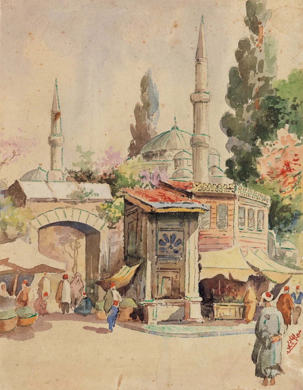 Title Unknown by Abdul Qadir al Rassam