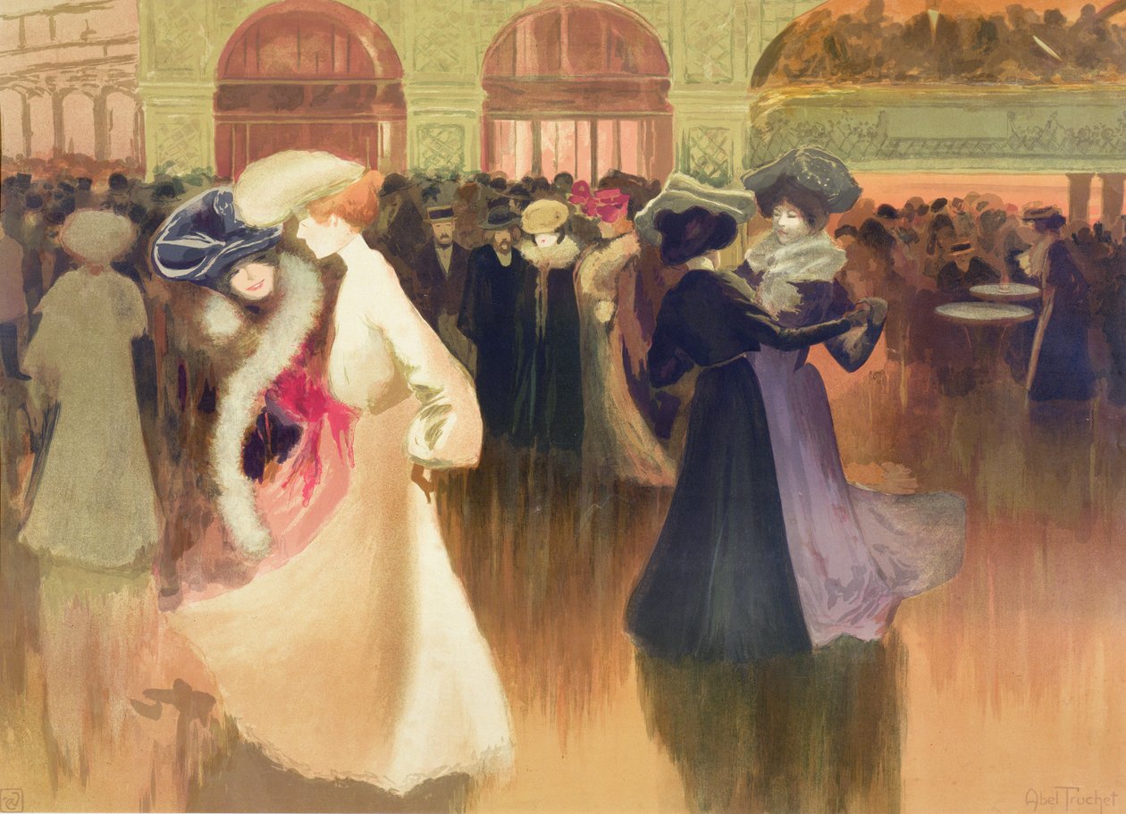 A Ball in Paris by Abel Truchet