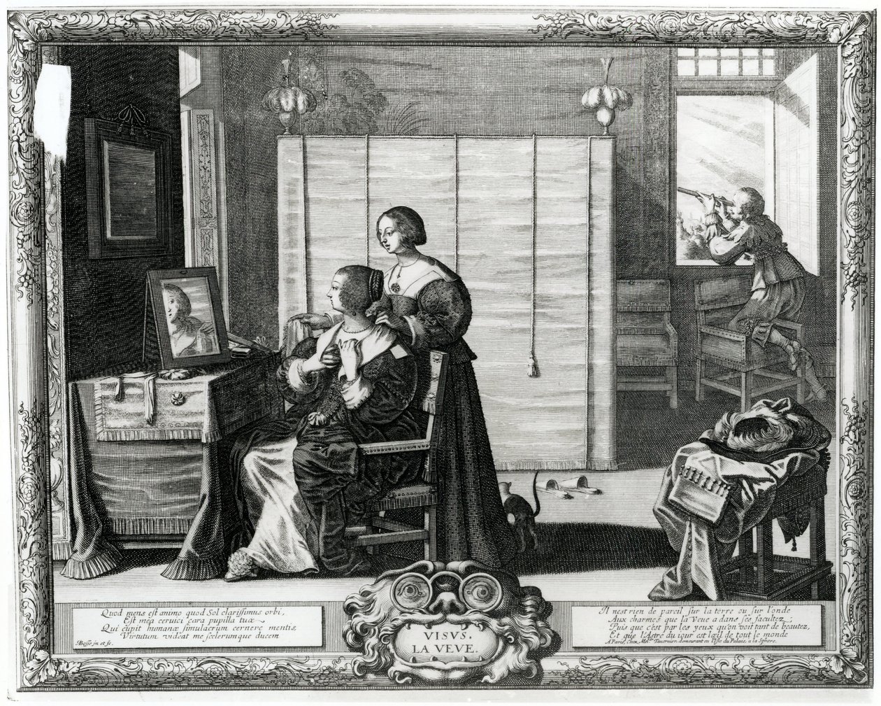 Visus La Veve, 17th Century by Abraham Bosse