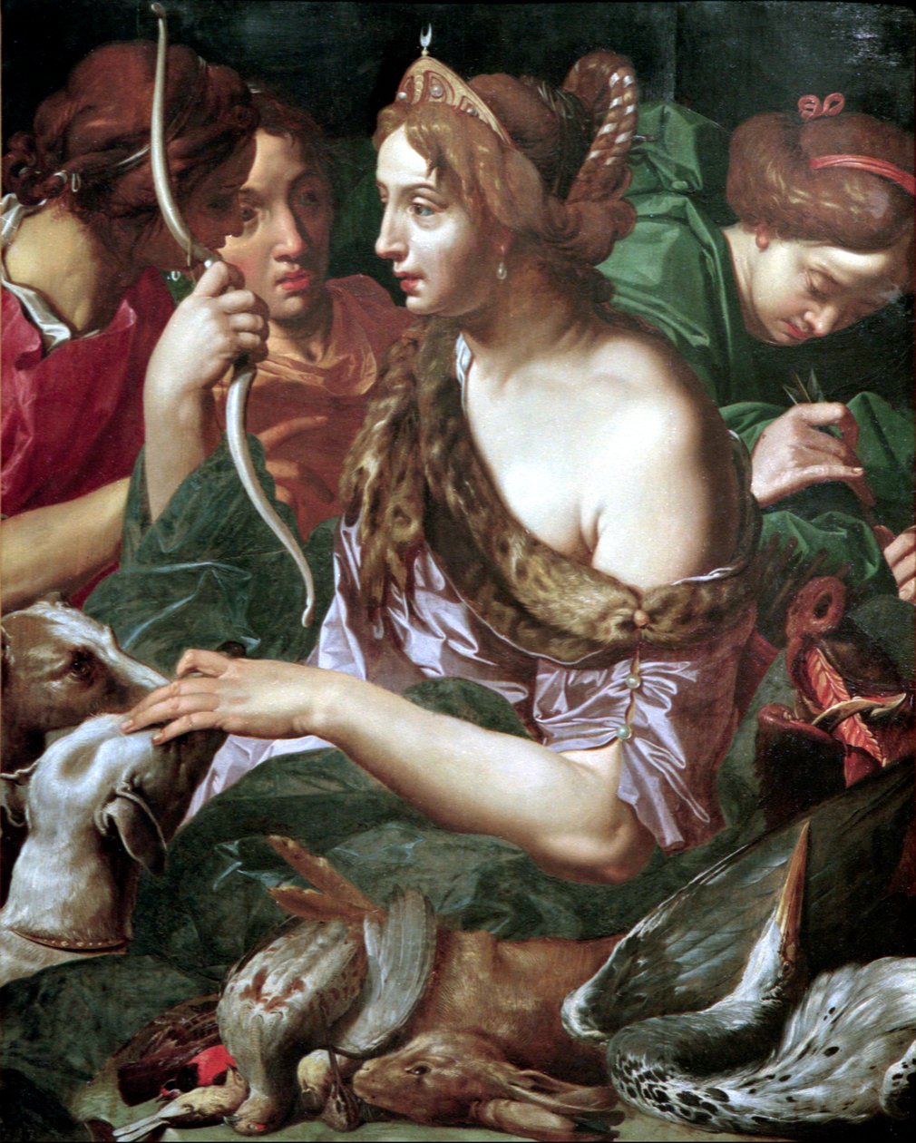 Diana after the Chase by Abraham Jannsens