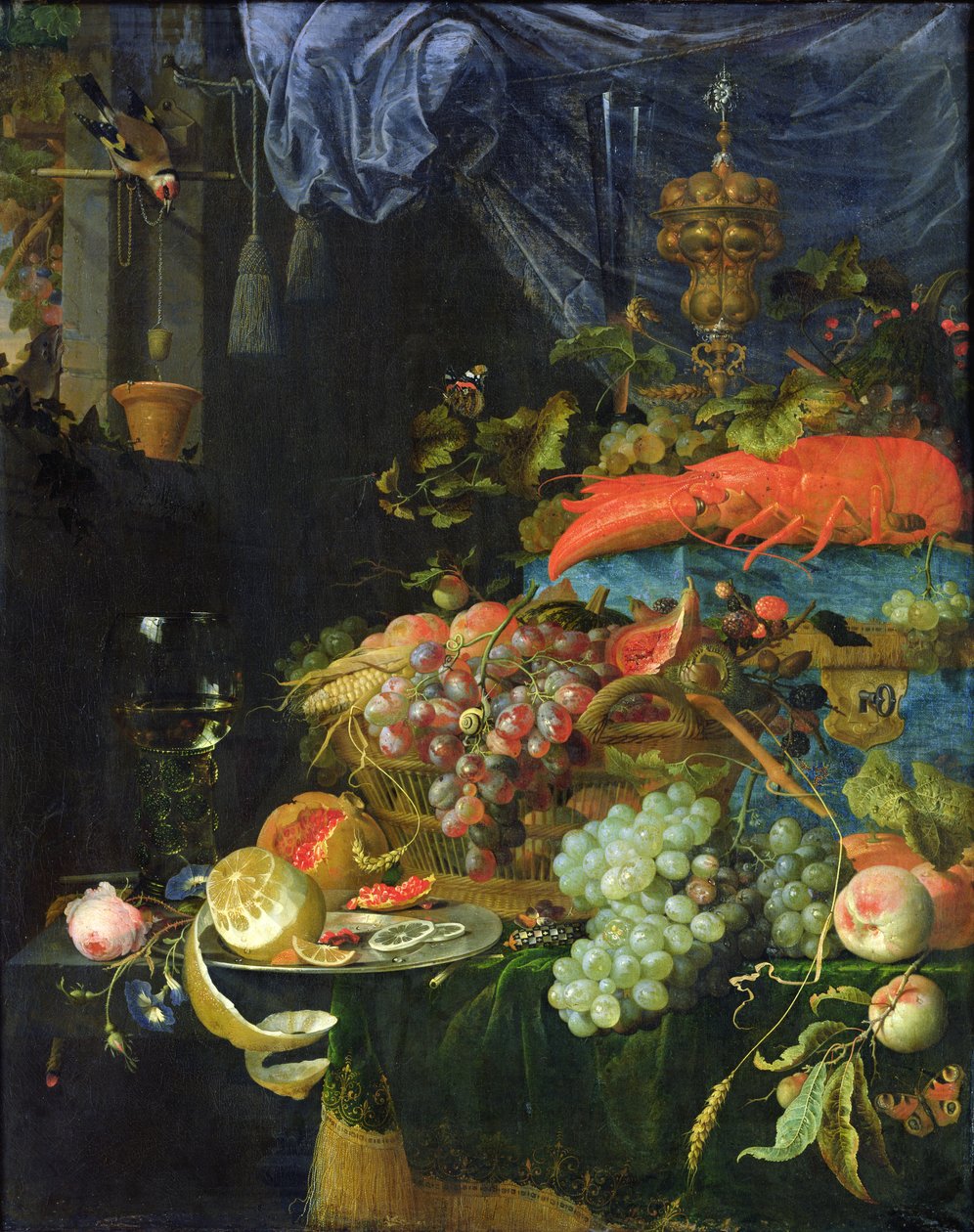 Still Life by Abraham Mignon