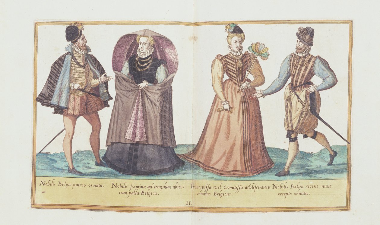 Sixteenth century costumes from 