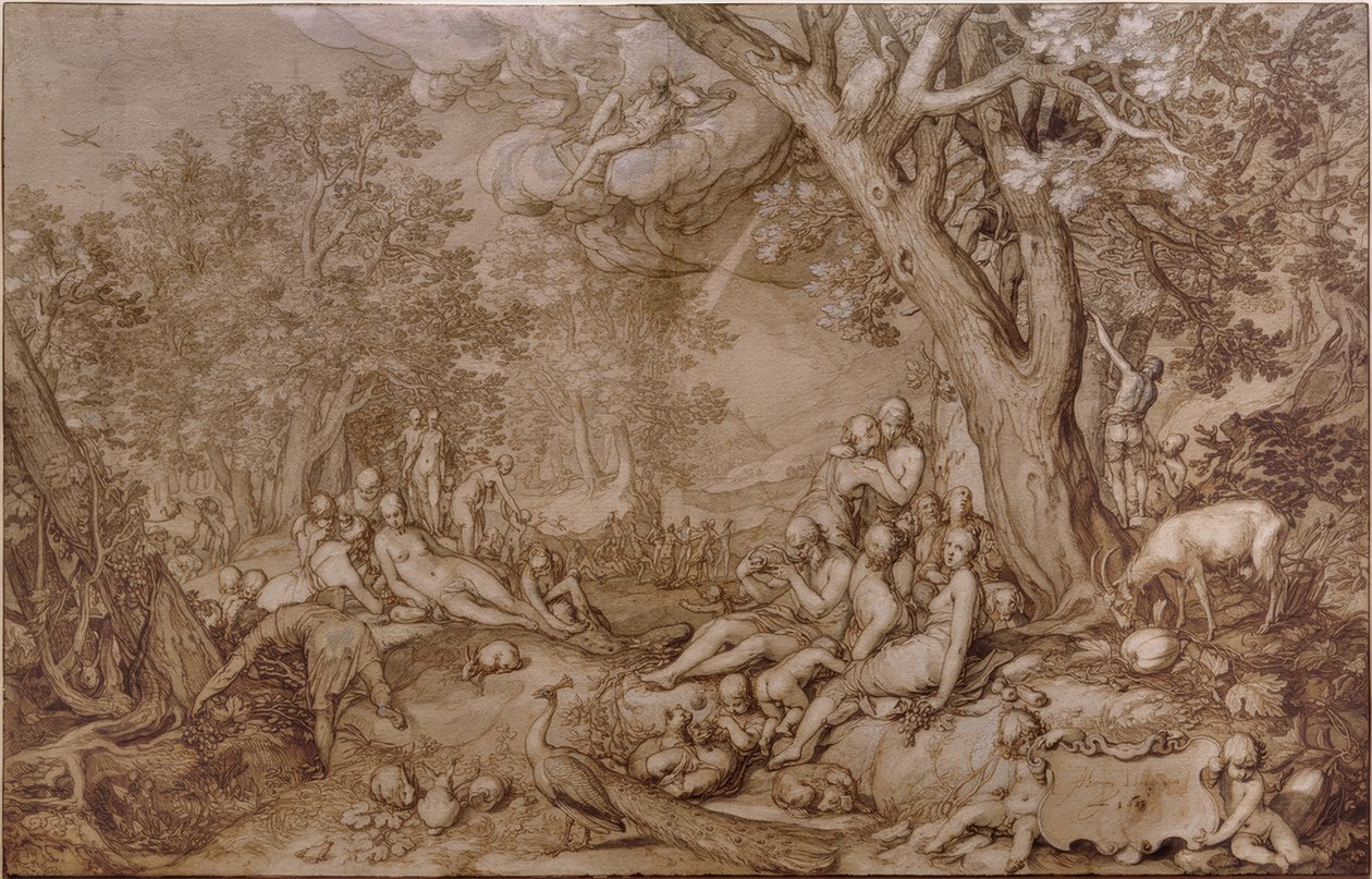 The Golden Age by Abraham Bloemaert