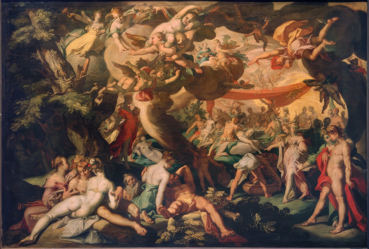 Wedding of Peleus and Thetis by Abraham Bloemaert
