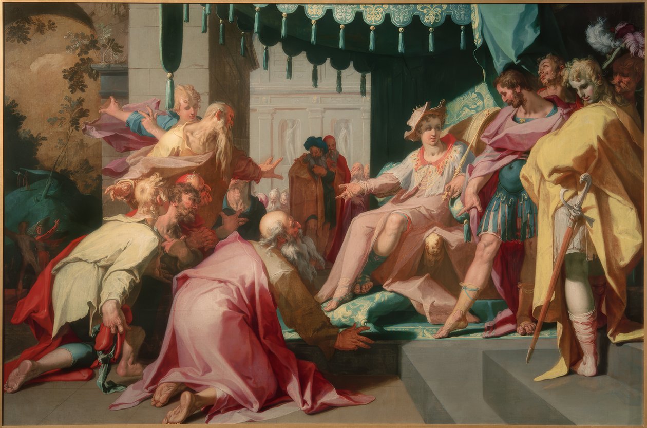 Joseph and His Brothers by Abraham Bloemaert